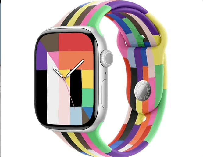 Apple представила браслет Pride Month 2025: радужный мод на запястье!