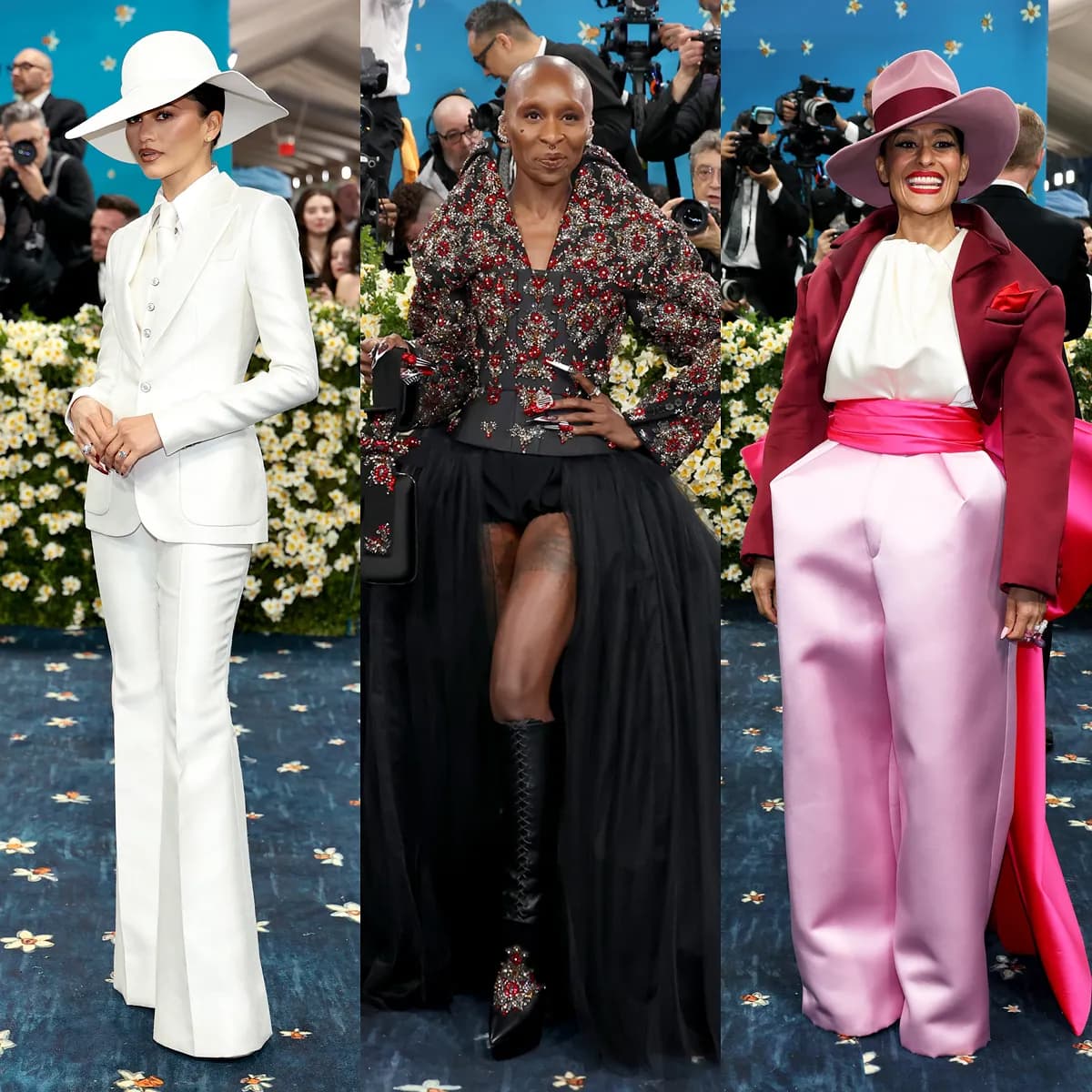 Лучше всех одетые на Met Gala 2025: Ретро, черный дэнди и роскошь стиля