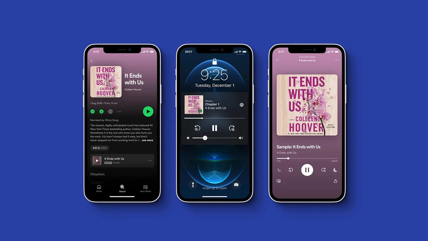 Spotify раскрывает новые горизонты: аудиокниги становятся доступнее!