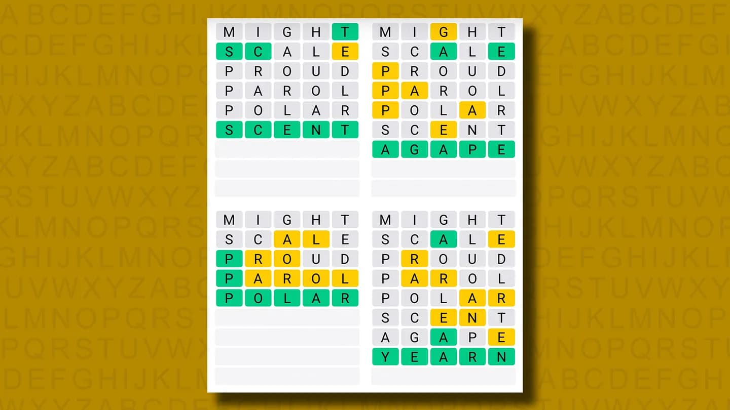 Смех сквозь слёзы: новые подвиги Quordle на вторник, 13 мая