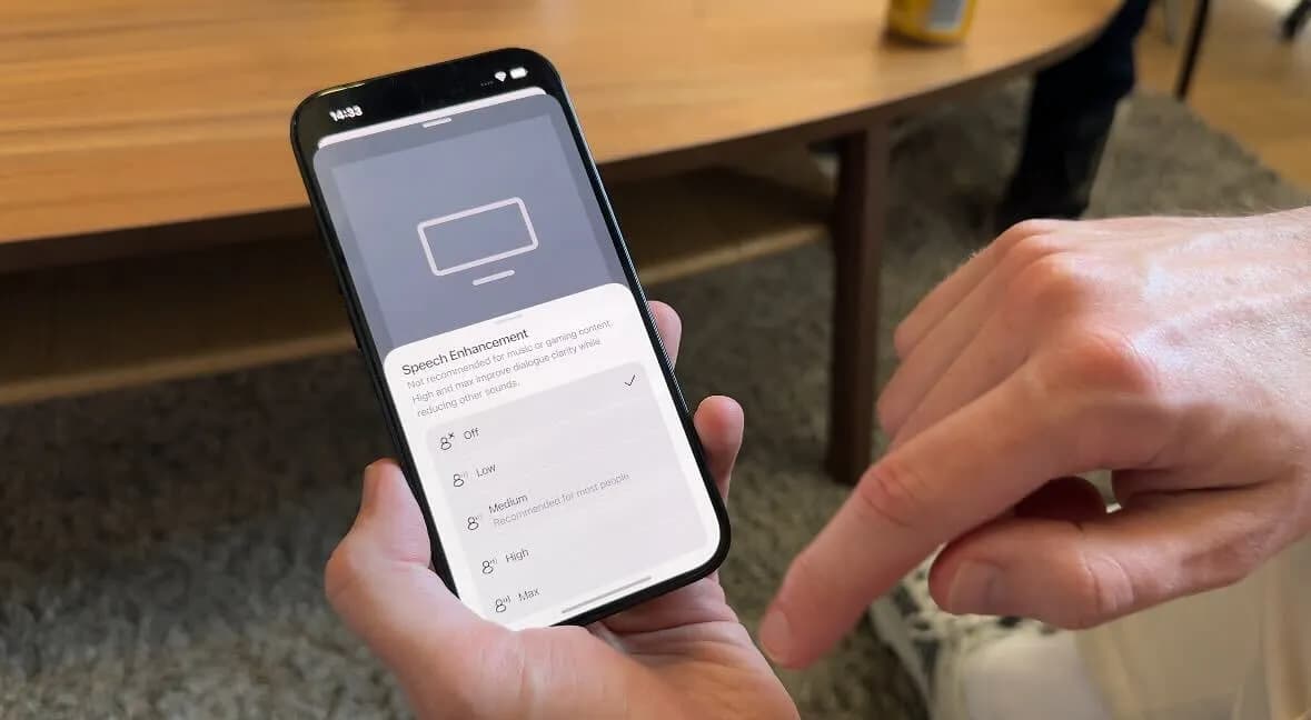 Sonos запускает режим улучшения речи с ИИ, разработанный для людей с потерей слуха