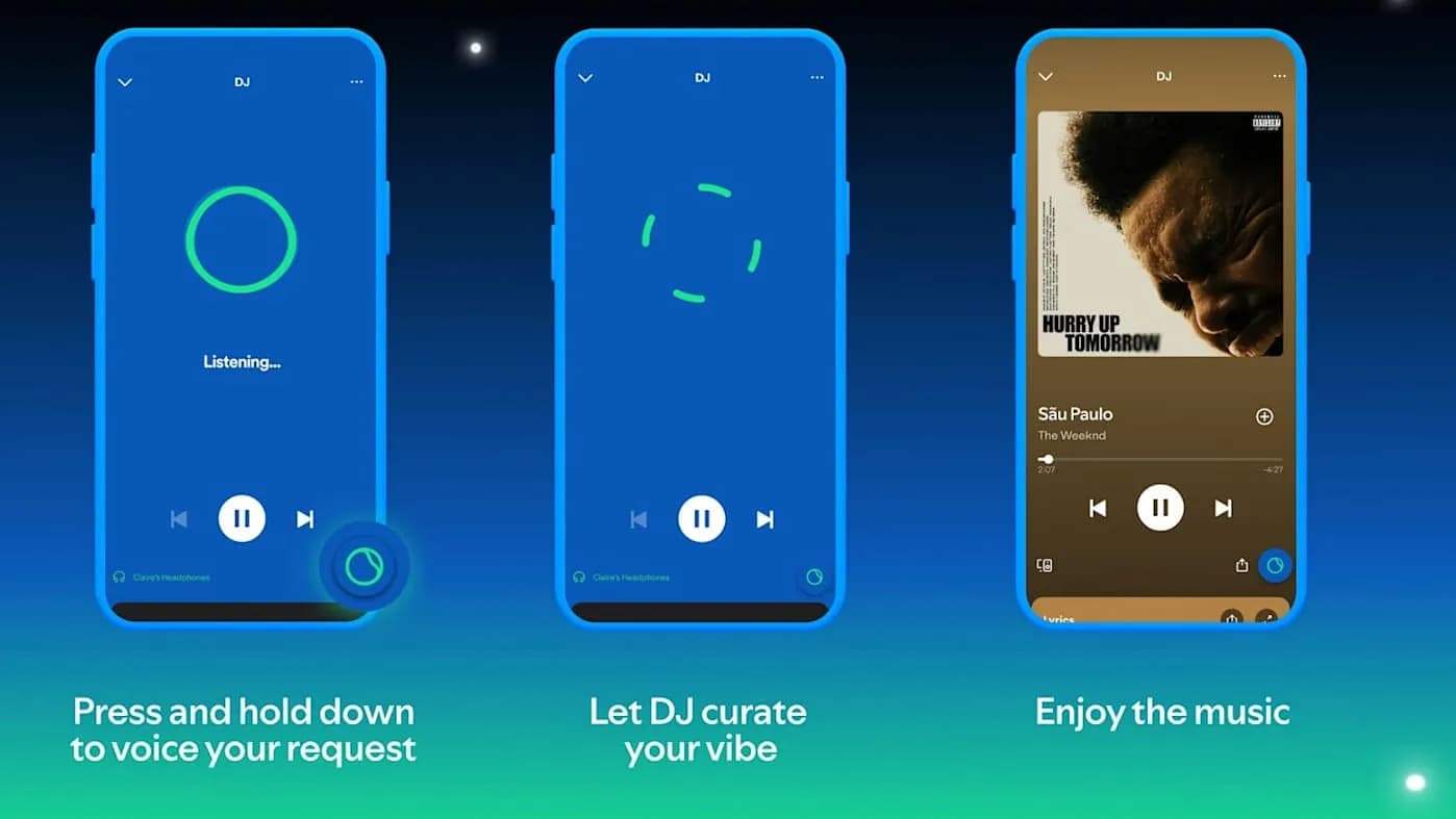 Spotify запускает AI DJ, который принимает запросы