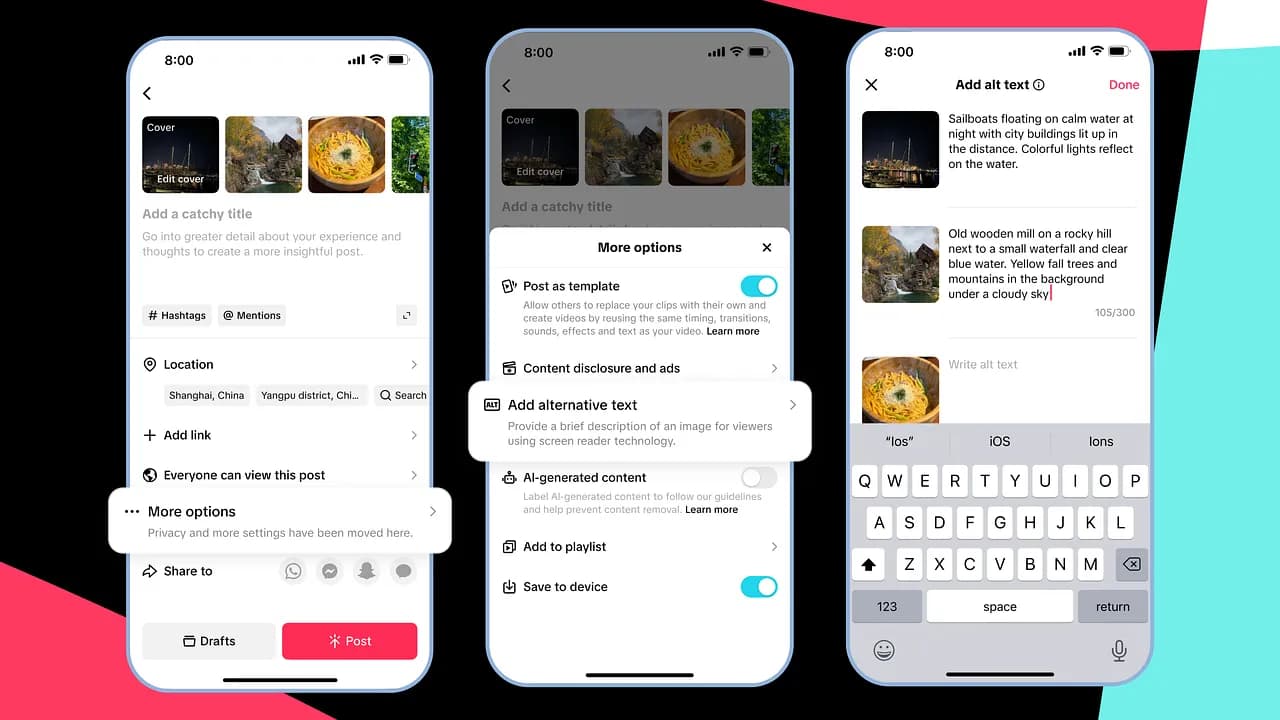 TikTok превращается в помощника для людей с нарушениями зрения