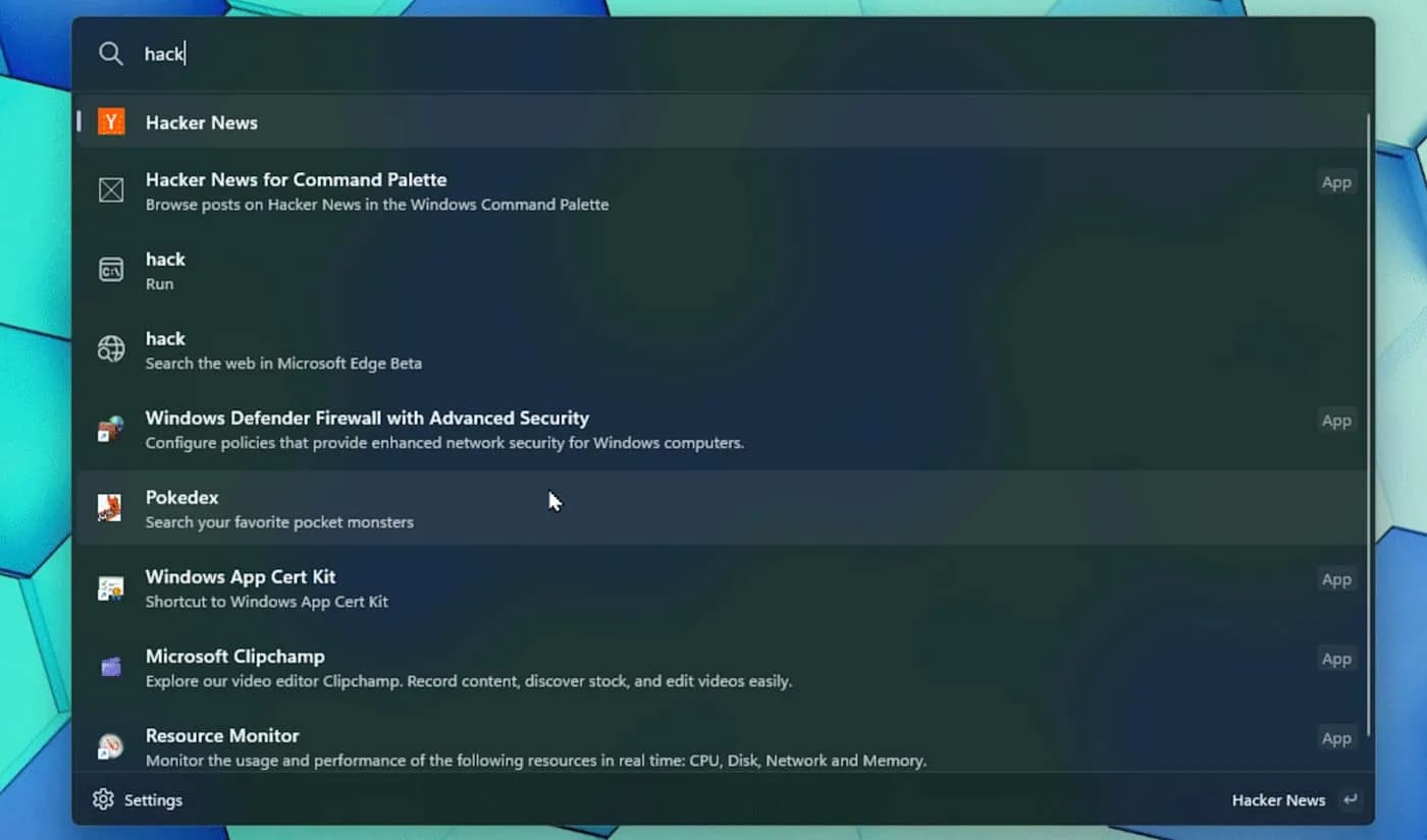 Microsoft запускает свой аналог Spotlight с Command Palette