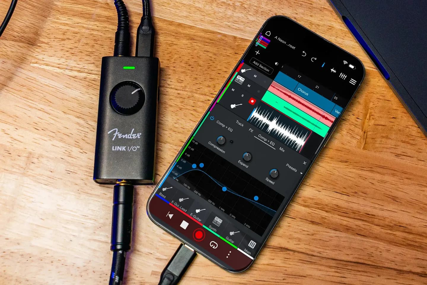 Fender с новым бесплатным приложением для записи: музыка для твоей души