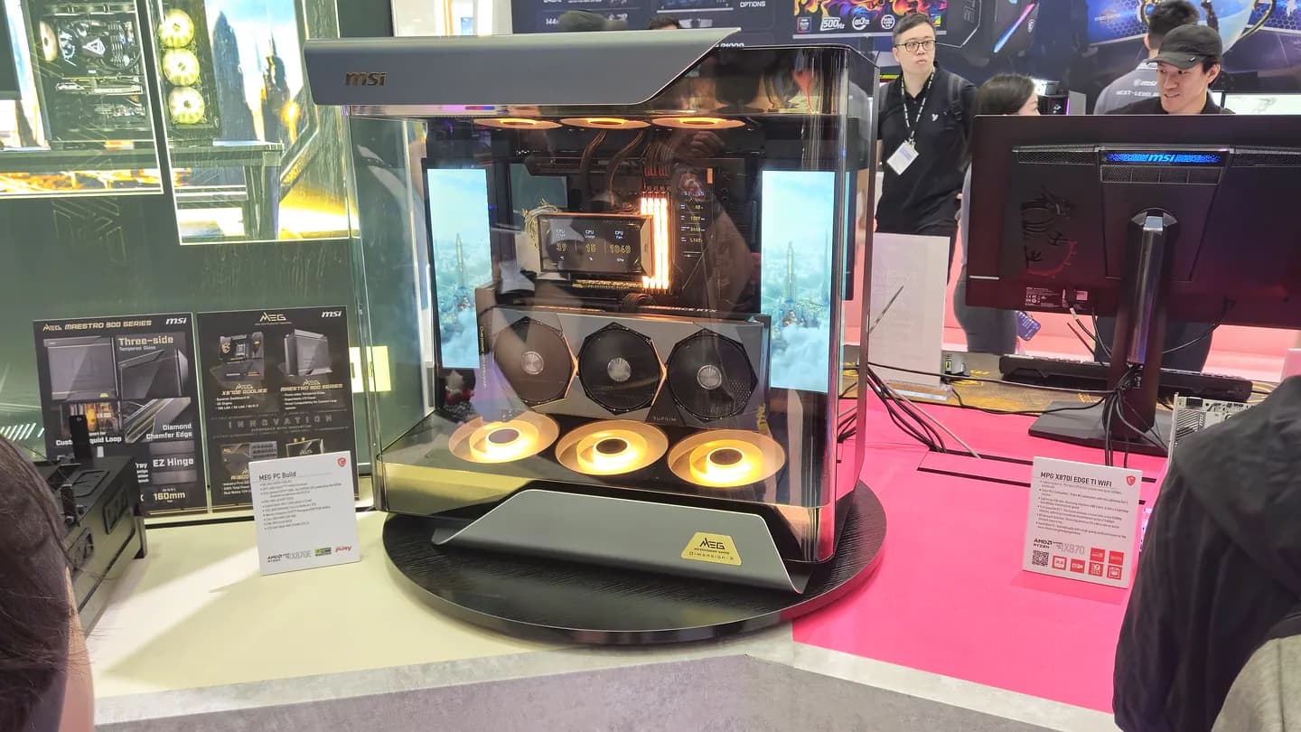 Зачем малышу скоба? MSI покоряет Computex!