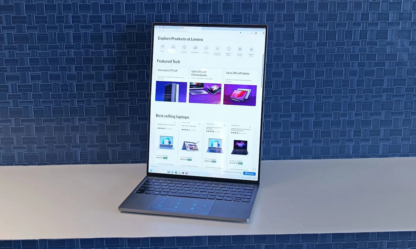 Lenovo Flip: Ноутбук из будущего или просто очередной абсурд?