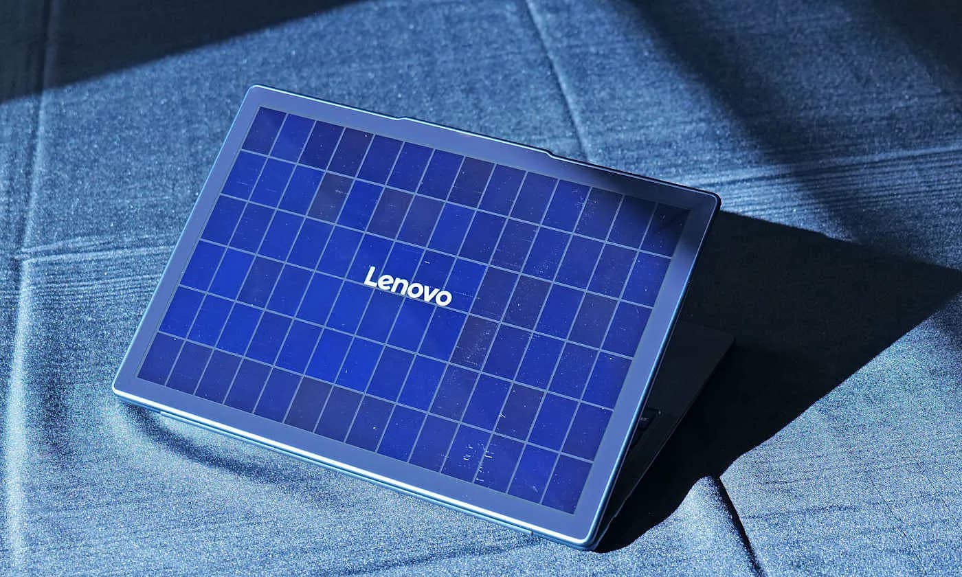 Солнечный ноутбук Lenovo: момент, когда солнце заиграло