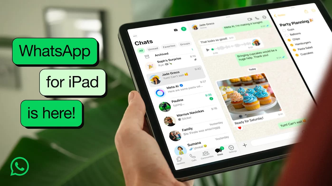 WhatsApp наконец-то для iPad – лучше поздно, чем никогда!