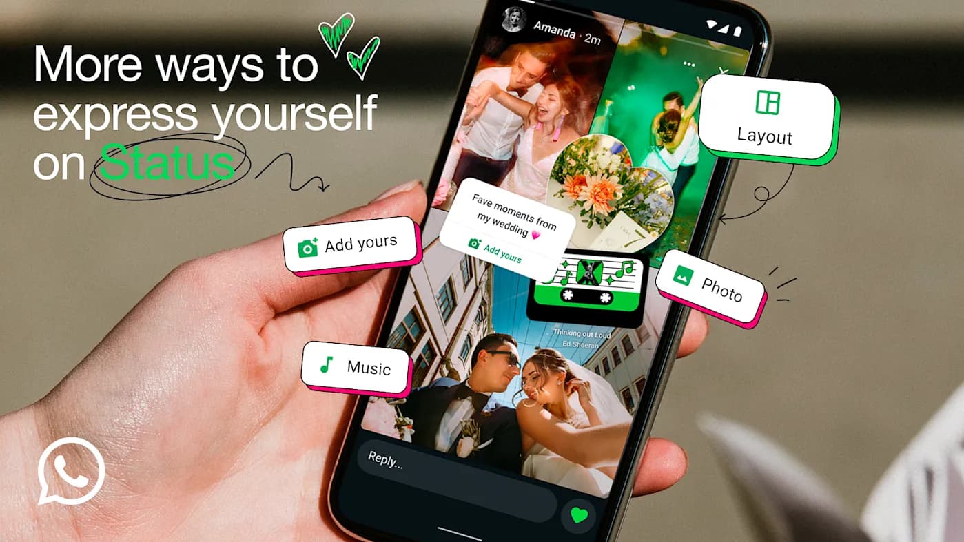 WhatsApp радует новыми возможностями для статусов
