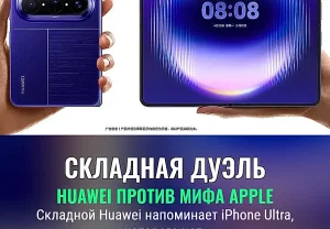 Складные амбиции Huawei и мифический iPhone Ultra