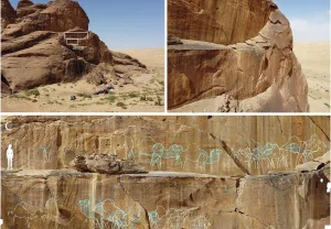 Петроглифы в аравийской пустыне переписали её историю