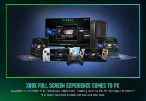 Xbox запускает новый полноэкранный режим на Windows-устройствах