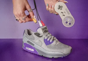 Nike Air Max 90 превращаются в приставку Super Nintendo: AIR SNES