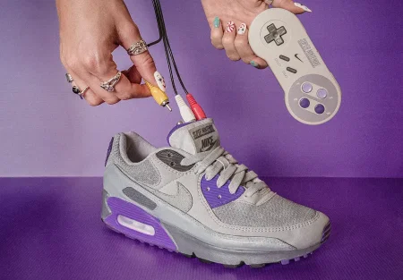 Nike Air Max 90 превращаются в приставку Super Nintendo: AIR SNES