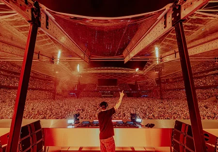 Австралийский диджей Dom Dolla побил рекорды на стадионе