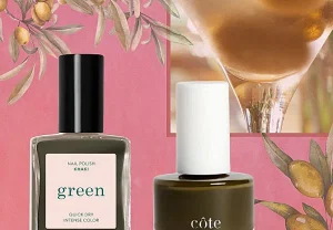 Оливковый маникюр: новый нейтрал