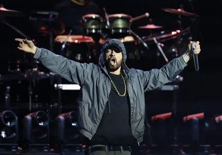 Эминем устроил редкое шоу в Детройте