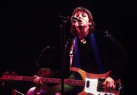 Пол Маккартни на бегу