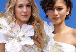 Зендайя в платье SJP