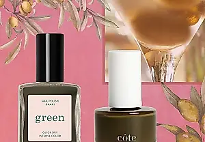 Manicura oliva: el nuevo neutro