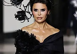 Lisa Rinna cambia los realities por la pasarela de alta costura