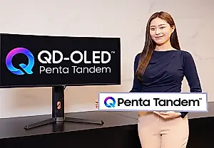 Samsung выводит Tandem OLED на мониторы
