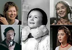 Estrellas desde niñas: actrices soviéticas que empezaron en la infancia