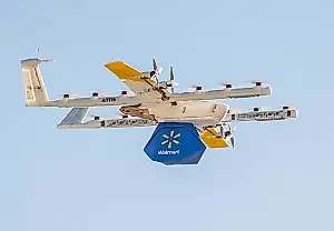 Wing amplía su servicio de reparto con drones para Walmart