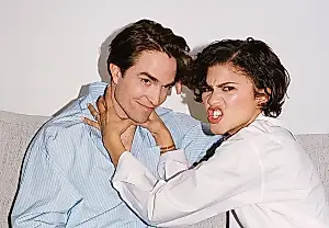 La boda oscura de Zendaya y Pattinson