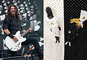 Dave Grohl, entusiasmado con el dúo Angine de Poitrine