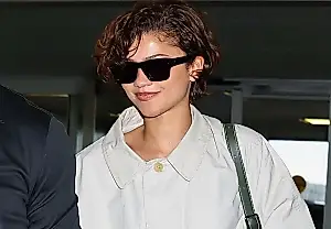 El estilo de Zendaya en el aeropuerto