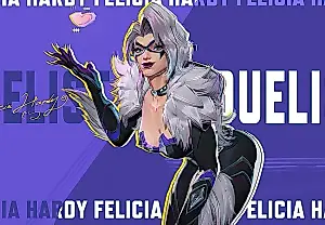Marvel Rivals: la pose de Black Cat