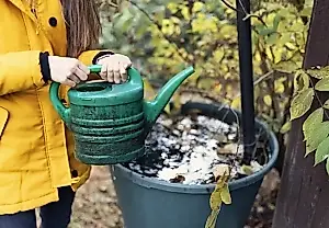 El jardín de primavera, bajo protección