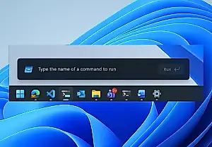 Microsoft переделывает меню "Выполнить" в Windows 11: теперь с тёмной темой