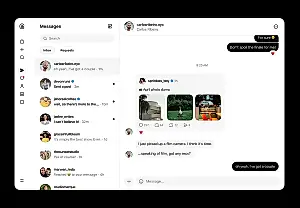 Threads lanza los mensajes privados en su versión web