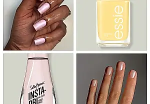 Mi manicura de verano: solo cromo neutro
