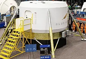 La NASA empezará a entrenarse en el módulo lunar de Blue Origin
