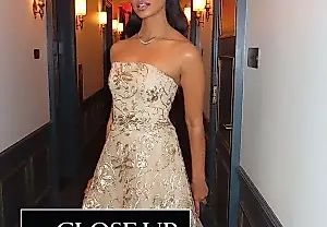 Supriya Ganesh en la Gold Gala: de la bata de médico al vestido dorado de sus sueños