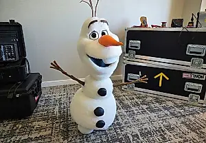 El Olaf robot: un encuentro con el futuro de los parques Disney