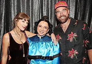Taylor Swift y Travis Kelce, en el estreno de la comedia de Broadway «¡Oh, Mary!»