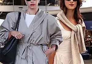 8 looks con los que las celebridades aterrizan en verano: moda llamativa en los aeropuertos