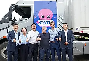 Octopus y CATL: camiones eléctricos en plena recarga