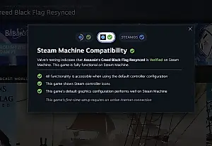 Steam Machine ahora te dice si tu juego funcionará
