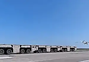 No runway, no problem: China demonstrates drone catapult made up of three trucks that interlock like Lego bricks and come in shipping containers