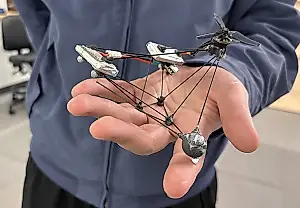 Ingenieros crean un dron casi invisible