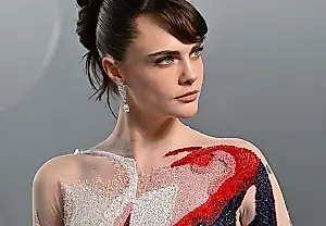 El peinado shag de Cara Delevingne fue perfecto para Cannes