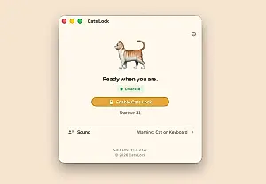 Приложение для Mac спасает клавиатуру от кота