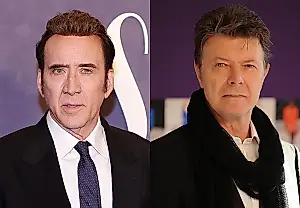 Николас Кейдж раскрывает "секрет успеха" от Дэвида Боуи – быть вечно не своим.