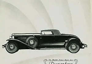 Duesenberg хвасталась скромностью